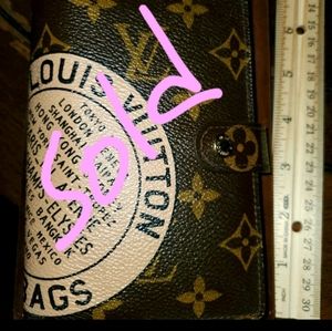 Louis Vuitton limited edition trunks bags agenda